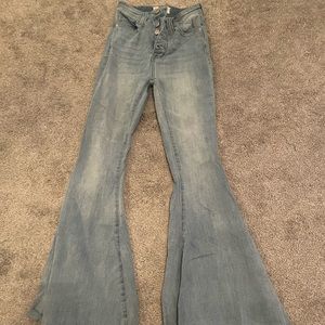 Free People flare jeans